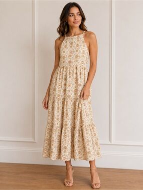 american eagle brown maxi dress AE Sunchaser Knit Tie Shoulder Maxi Dress at Hamilton Place in Chattanooga, TN